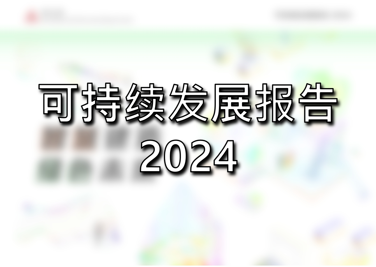 可持续发展报告 2024