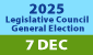 2025 Legislative Council General Election 2025 Legislative Council General Election