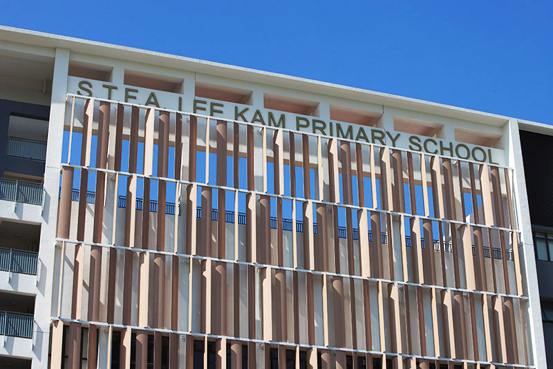 A 30-Classroom Primary School in Area 55, Tuen Mun (S.T.F.A. Lee Kam Primary School)