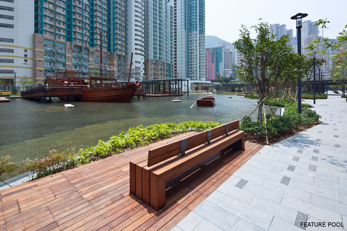 Aldrich Bay Park at Sai Wan Ho, Hong Kong