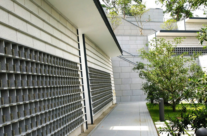 Columbarium & Garden of Remembrance at Kiu Tau Road, Wo Hop Shek